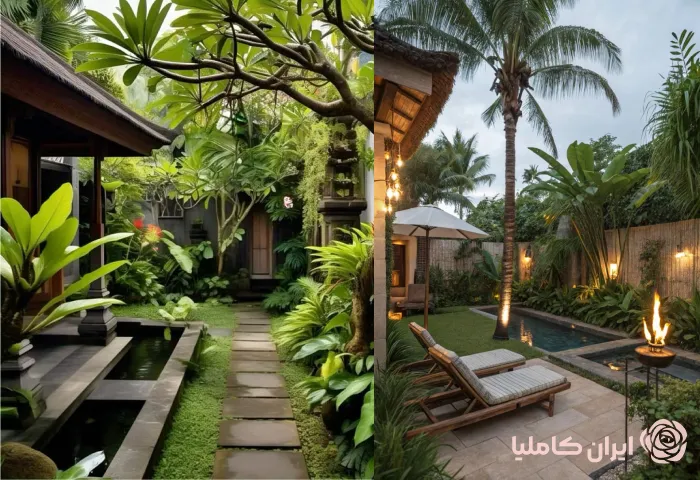 محوطه سازی ویلاهای کوچک